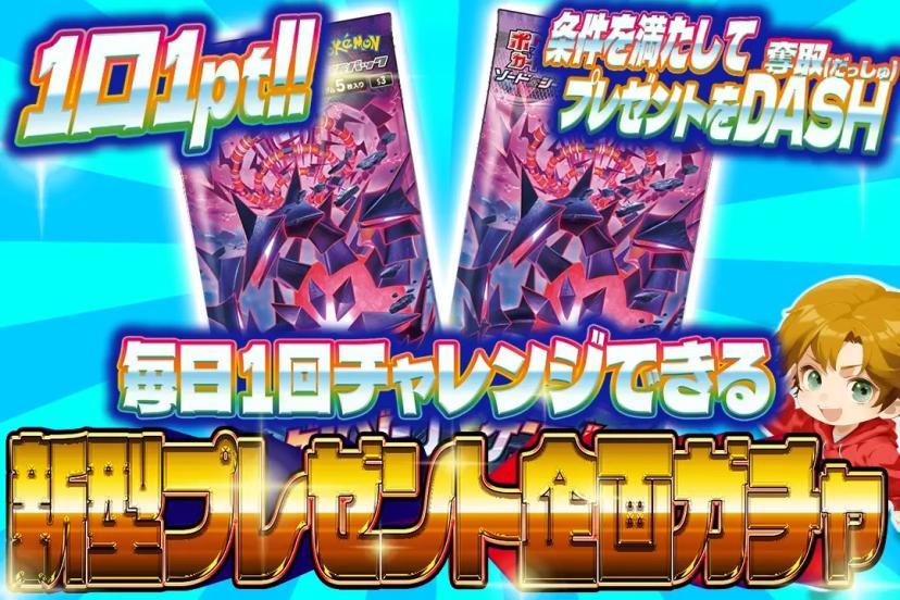 新型プレゼント…